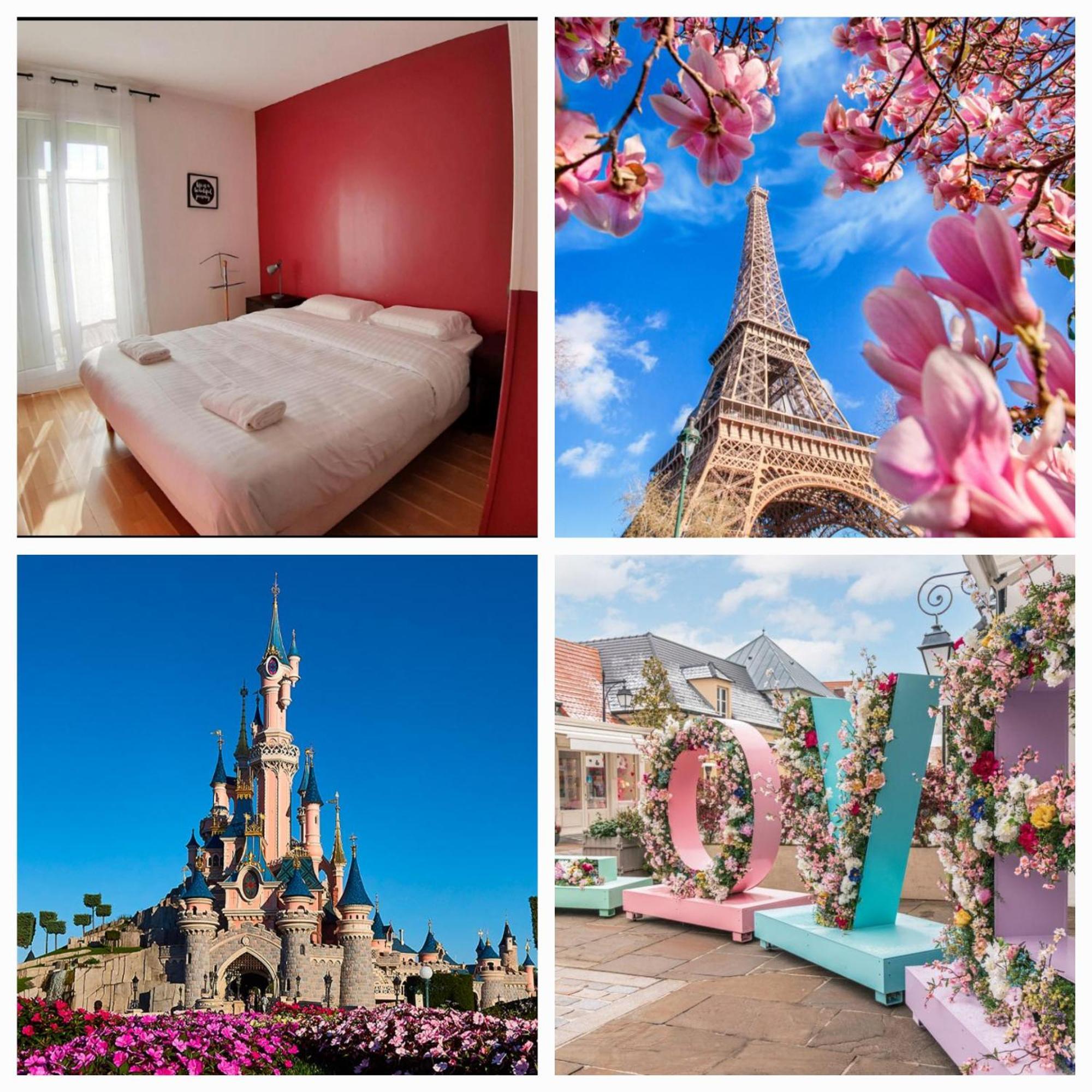 Disney, Very Nice 2 Bedrooms Family Apartment, Wifi, Netflix 8 Pers Chessy  Exterior photo